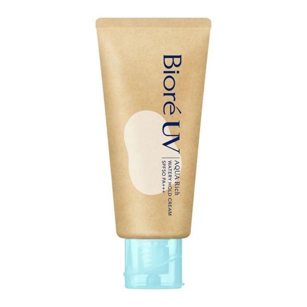 HIGH RATED ASIAN SUNBLOCK Bioré UV Aqua Rich Watery Hold Cream Mineral Physical